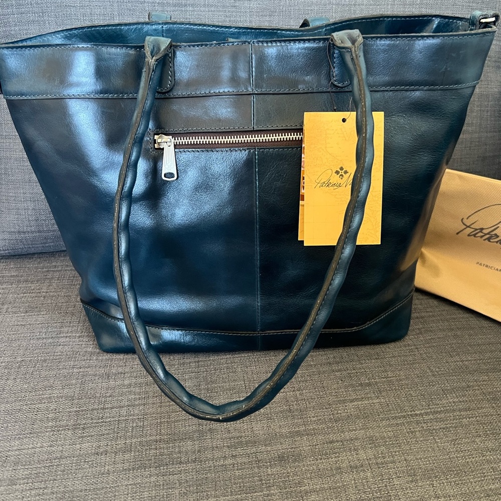 NWT PATRICIA NASH MELLORY TOTE HANDBAG DISTRESSED LEATHER - Picture 6 of 9